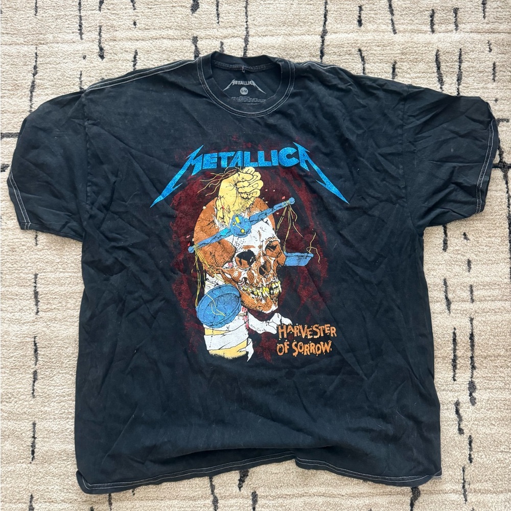 Metallica Black Graphic T-Shirt